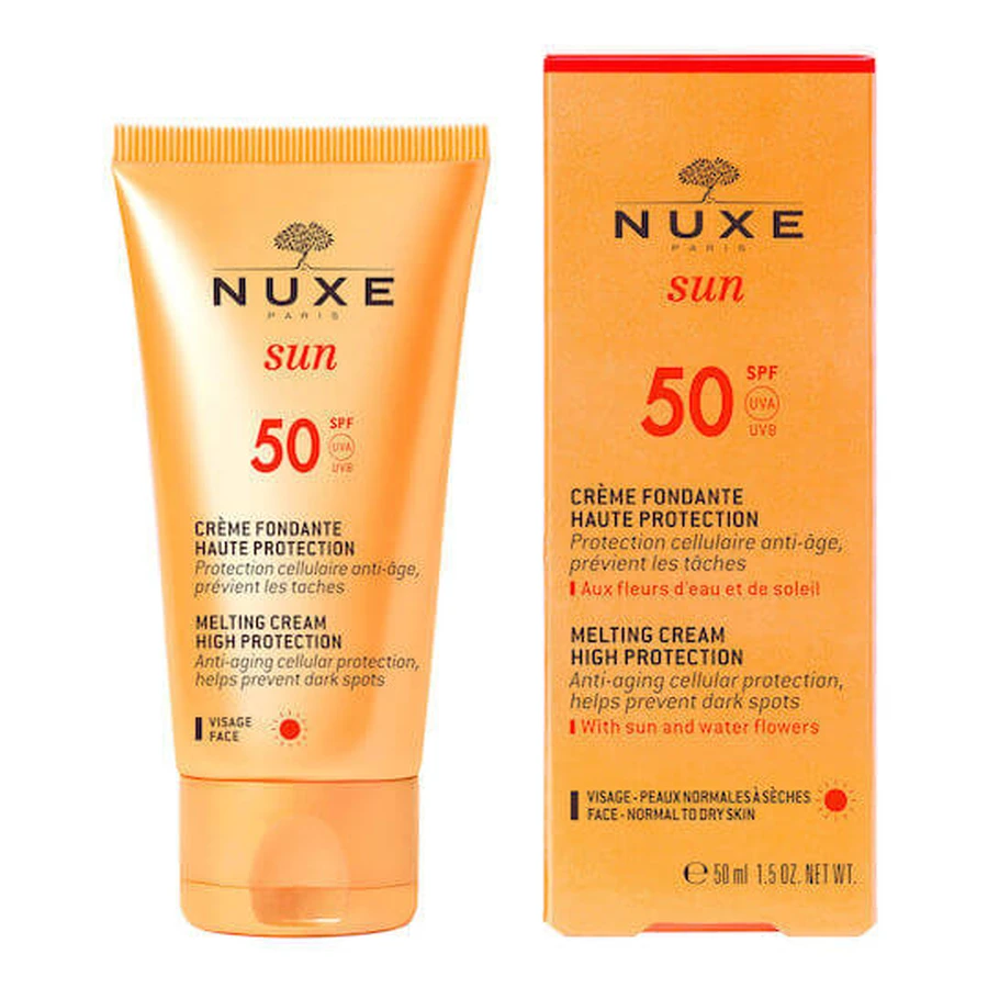 Nuxe Sun Melting Sunscreen Face Cream SPF50 50ml
