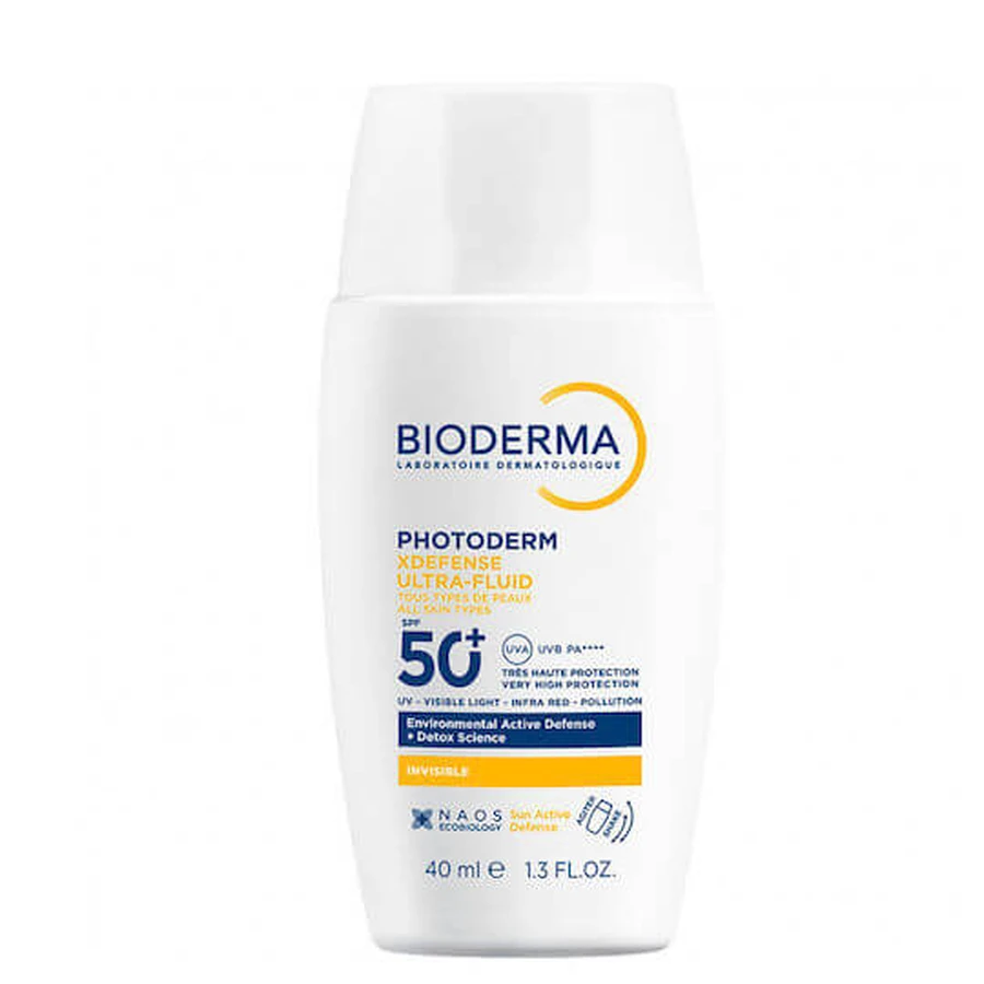 Bioderma Photoderm Photoderm Xdefence Ultra vloeibare zonbescherming gezicht SPF50+ 40ml