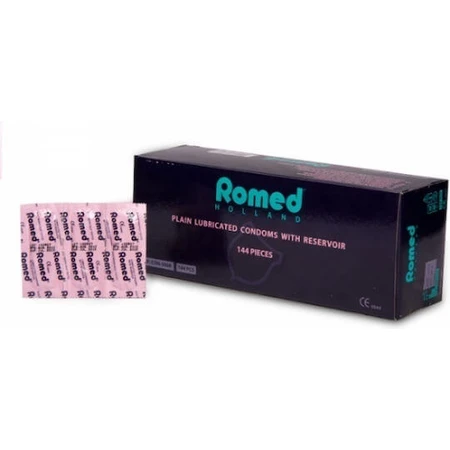 Romed Prezervative Lubricated With Reservoir 144buc