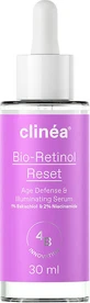 Clinea Bio-Retinol Reset Moisturizing and Anti-Aging Face Serum with Bakuchiol and Niacinamide for Radiance 30ml