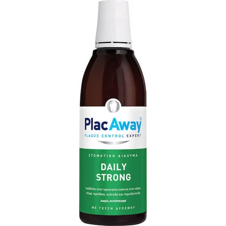 PlacAway Daily Strong avec arôme de menthe fraîche Rince-bouche de protection quotidienne