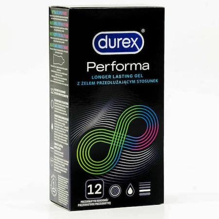 Durex Prezervatives Performa with delay effect 12pcs