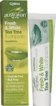 Optima Naturals Australian Tea-tree Fresh &amp; White Fluoride-Free Toothpaste for Plaque and Cavities 100ml