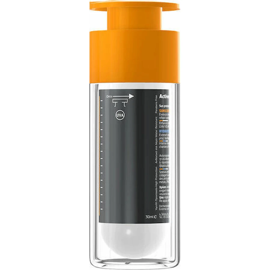 Frezyderm Active Sun Screen Innovative Foundation Water Resistant Facial Sun Cream SPF30 30ml