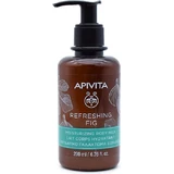 Apivita Refreshing Fig Milk moisturizing body milk for dry skin 200ml