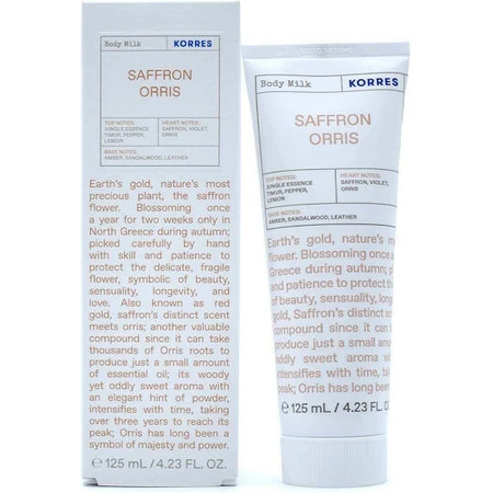Korres Safran Orris New Body Feuchtigkeitsmilch 125ml