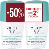 Vichy Anti-Transpirant Behandlung Intensive Deodorant 48h Roll-On 2x50ml