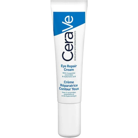 CeraVe Eye Repair feuchtigkeitsspendende Augencreme mit Hyaluronsäure 14ml