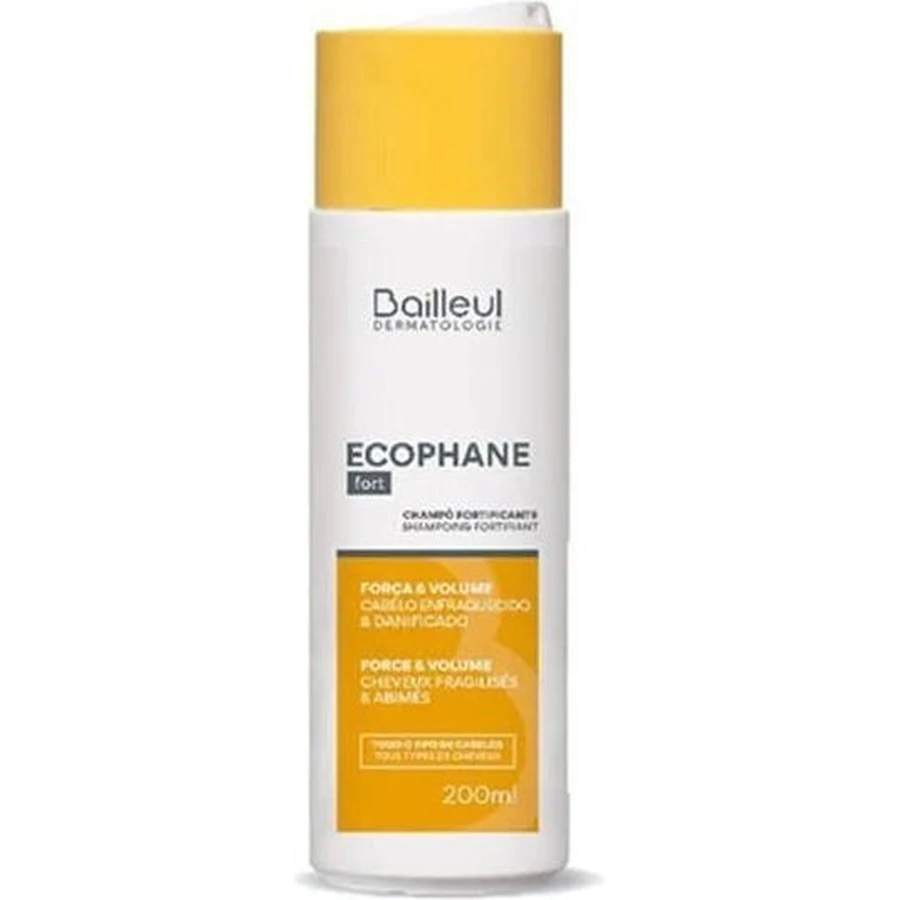 Bailleul Laboratoires Ecophane Shampooing fort contre la chute des cheveux pour cheveux abîmés 200ml