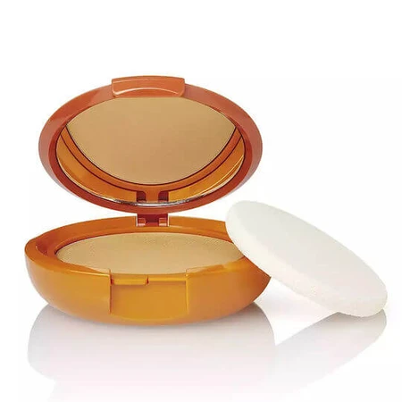 Rilastil Sun System kleurcorrector minerale zonbescherming gezichtspoeder SPF50 met pigment 02 Dore 10gr