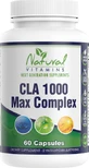 Natuurlijke Vitaminen met CLA 1000mg en Gust Niet-gearomatiseerd 60 capsules