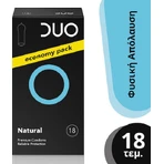 Duo Prezervative Natural 18buc