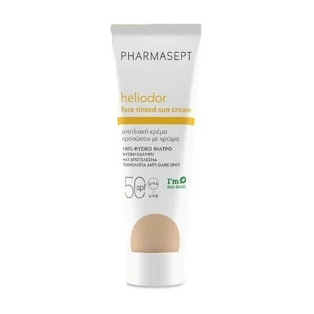 Pharmasept Heliodor Heliodor Anti-Sun Gesichtscreme SPF50 mit Pigment 50ml
