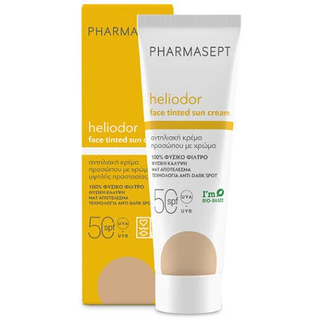 Pharmasept Heliodor Heliodor Anti-Sun Gesichtscreme SPF50 mit Pigment 50ml