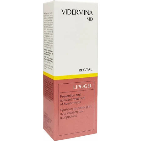 Epsilon Health Vidermina MD Rectale Lipogel Gel voor Aambeien 30ml