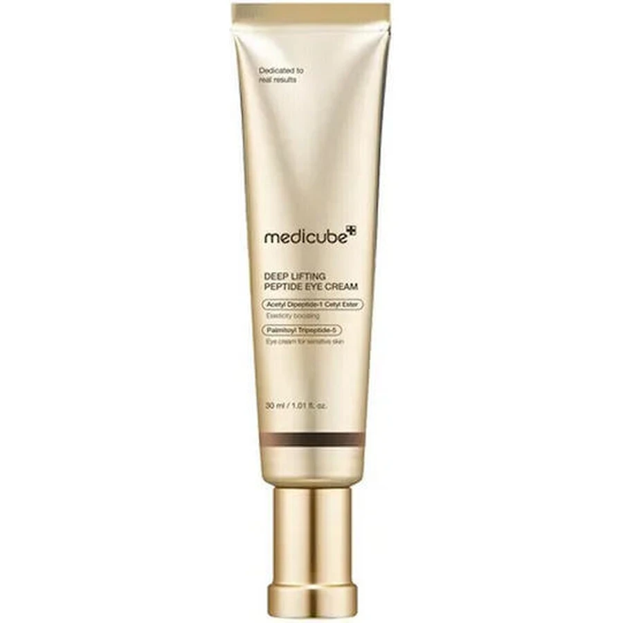 Medicube Deep Lifting Peptide Crema Contorno de Ojos Hidratante y Tonificante para Ojeras 30ml