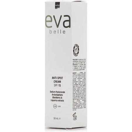 InterMed Eva Belle Anti-Paint Pigmentation Gezichtscrème met Zonbeschermingsfactor SPF15 en Hyaluronzuur 50ml