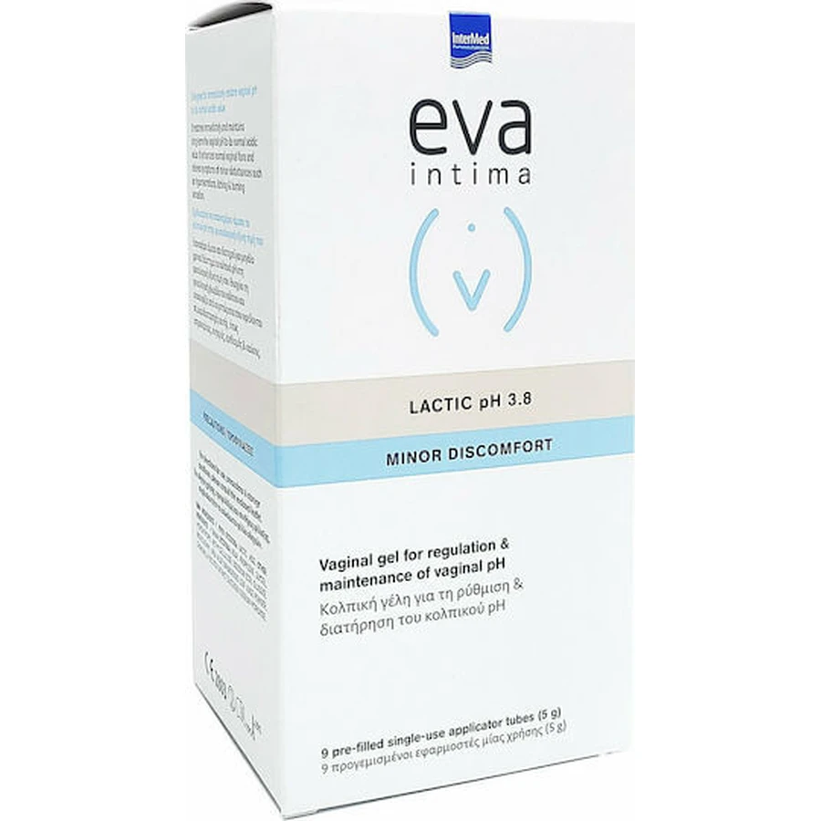 InterMed Eva Intima Minor Intima Minor Unbehagen Lactic pH 3,8 Gel 45ml 9oz