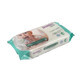 Organic biodegradable wet wipes, 50 pieces, Bambo Nature