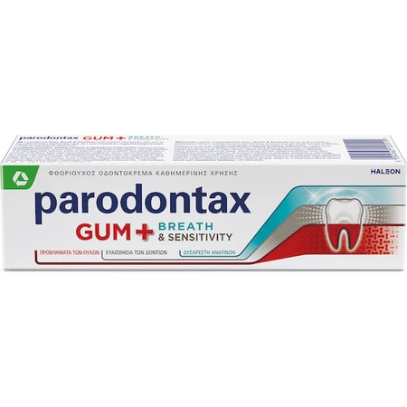 Parodontax Gum+ Breath & Sensitivity Zahnpasta für empfindliche Zähne 75ml