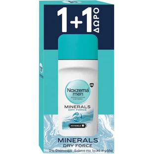Noxzema Minerals Dry Force Deodorant Roll-On 2x50ml