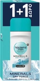 Noxzema Minerals Dry Force Deodorant sub formă de Roll-On 2x50ml