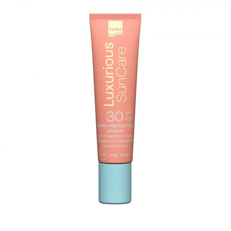 InterMed Luxurius SunCare Crema Labial Hidroprotectora con Protección Solar SPF30 15ml