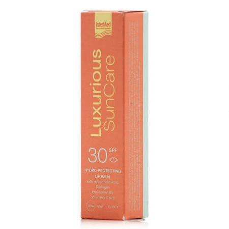 InterMed Luxurius SunCare Crema Labial Hidroprotectora con Protección Solar SPF30 15ml