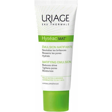 Uriage Hyseac 24h feuchtigkeitsspendende und regulierende Emulsion für das Gesicht gegen Unreinheiten 40ml