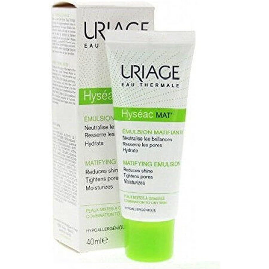 Uriage Hyseac 24h feuchtigkeitsspendende und regulierende Emulsion für das Gesicht gegen Unreinheiten 40ml