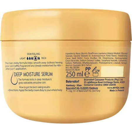 Nivea Feuchtigkeitsspendendes Körperserum für trockene Haut 250ml