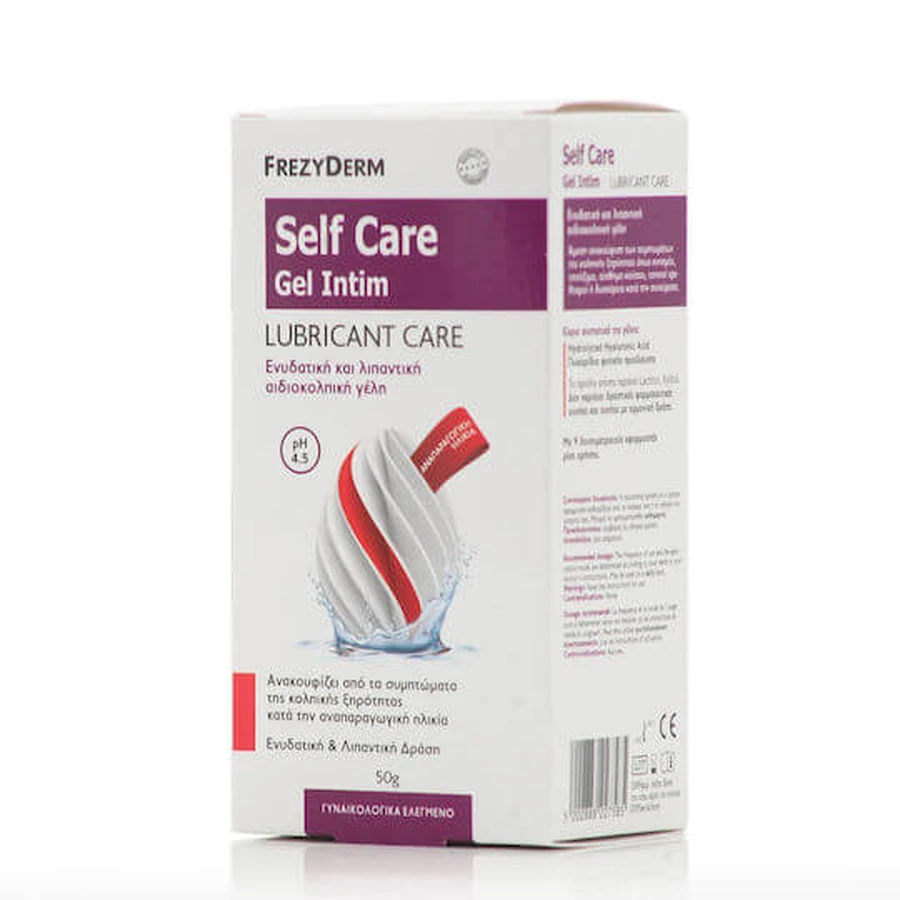 Frezyderm Intieme Gel voor Persoonlijke Verzorging Ph4.5 Hydraterende & Glijmerige Vaginale Gel 50g