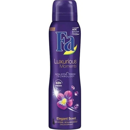 Fa Luxurious Moments Déodorant 48h Spray Déodorant Sans Aluminium 150ml
