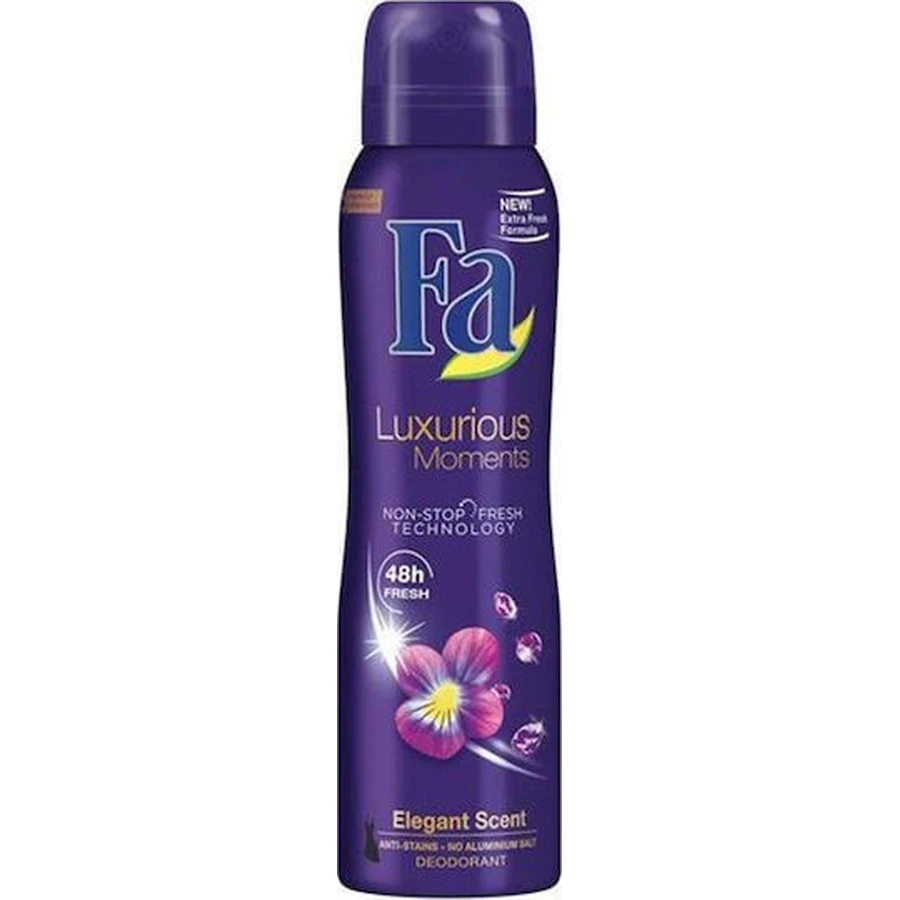 Fa Luxurious Moments Déodorant 48h Spray Déodorant Sans Aluminium 150ml