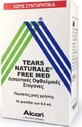 Alcon Tears Natural Free Med Gotas Oculares para Ojos Secos 30x0.4ml