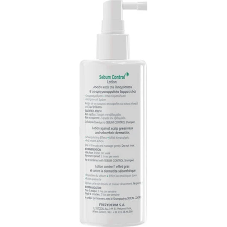 Frezyderm Sebum Control Loción Capilar Seborrea 100ml