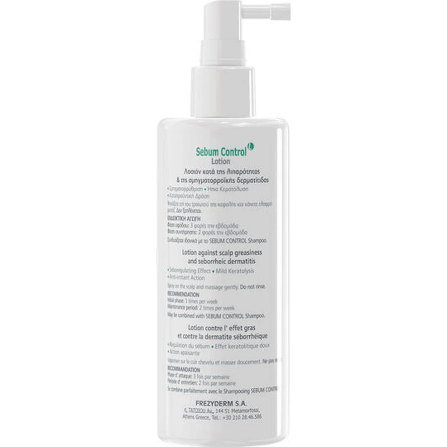 Frezyderm Sebum Control Loción Capilar Seborrea 100ml