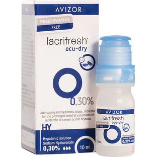 Avizor Lacrifresh Eye Drops for Dry Eyes 10ml