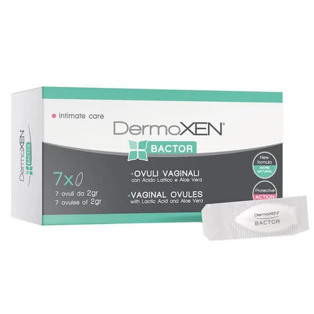 Dermoxen Bactor 7 supositorios x Intima Productos de Higiene 7 x 0gr