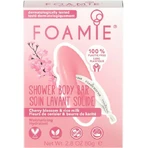 Foamie Cherry Blossom & Rice Milk Soap Body Bar 80gr