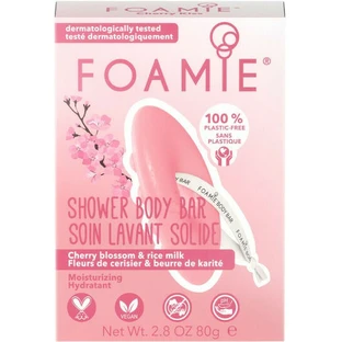 Foamie Cherry Blossom & Rice Milk Soap Body Bar 80gr