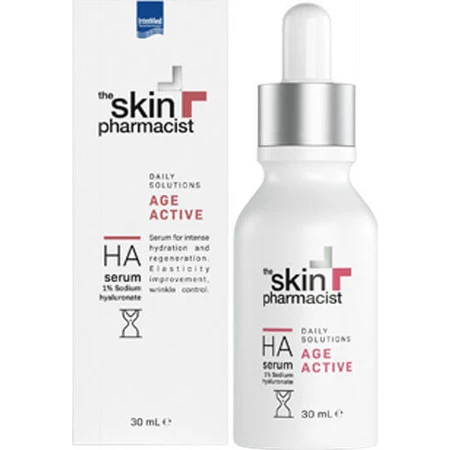 InterMed The Skin Pharmacist Age Active HA Feuchtigkeitsspendendes und Anti-Ageing Gesichtsserum mit Hyaluronsäure 30ml