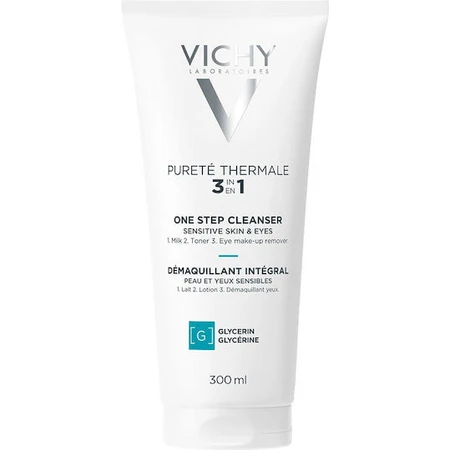 Vichy Purete Thermale 3 en 1 Emulsión Desmaquillante Rostro y Ojos 300ml