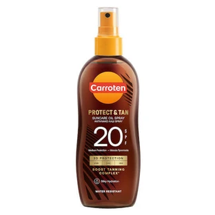 Carroten Protect & Tan Waterbestendige Zonnebrandolie SPF20 Lichaamsspray 150ml
