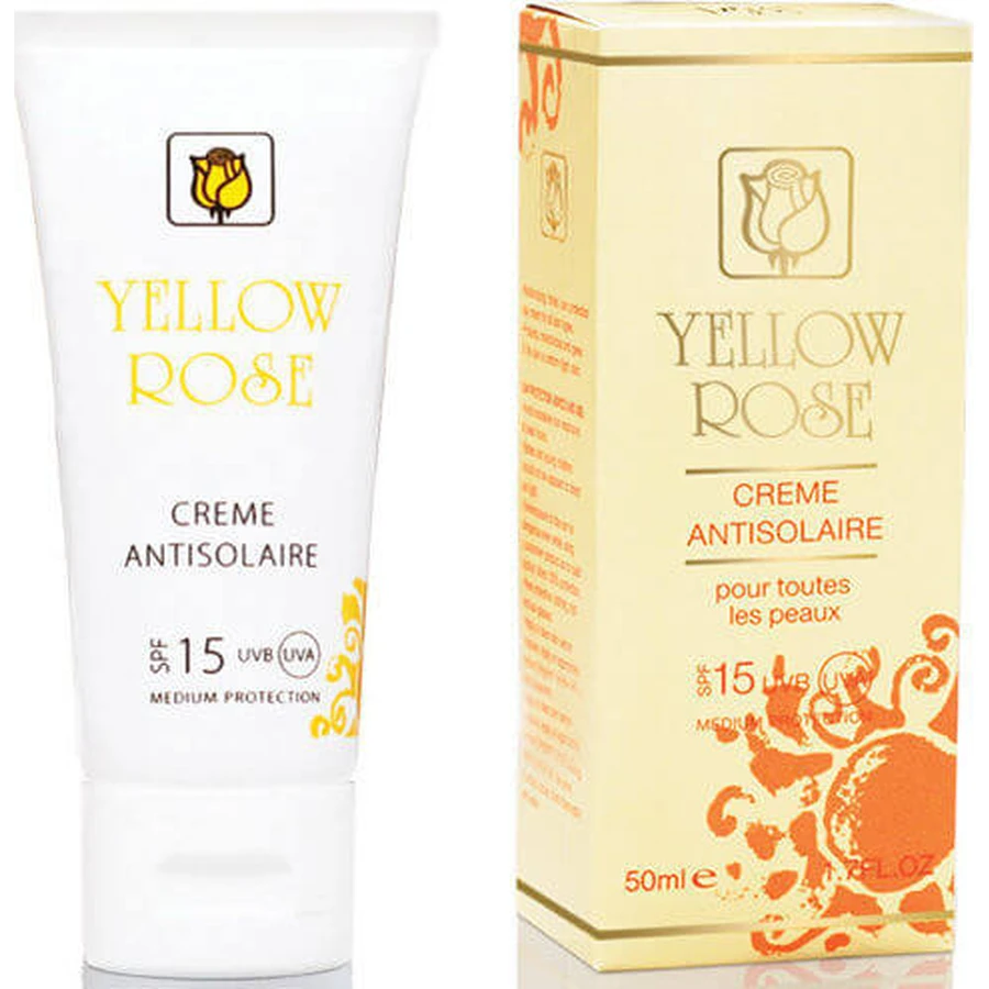 Yellow Rose Sunscreen Face Cream Sun Protection (SPF15) 50ml