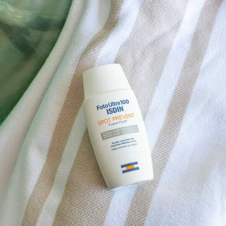Isdin Foto Ultra Spot Prevent Fusion Fluid Zonnebescherming Gezichtscrème SPF50 50ml 50ml