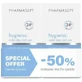 Pharmasept Hygienic Hygienic Light Deodorant 24h Roll-On Aluminum Free 2x50ml