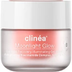 Clinea Moonlight Glow Anti-Ageing en Verhelderende Gezichtsgel voor de Nacht met Niacinamide en Prebiotica 50ml