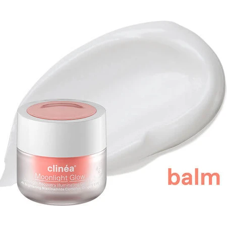 Clinea Moonlight Glow Anti-Ageing en Verhelderende Gezichtsgel voor de Nacht met Niacinamide en Prebiotica 50ml
