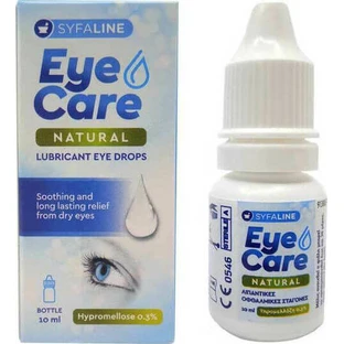 Syfaline Eye Care Natural Drops Eye Drops for Dry Eyes 10ml